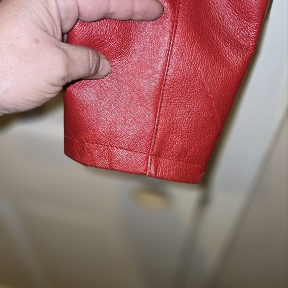 Leather Jacket by Leather U.S.A. Woman's Medium - Picture 10 of 13